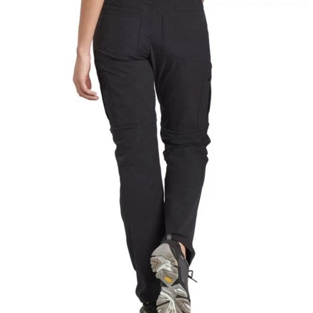 Kuhl Womens Horizon Convertible Pants Shorts Hiking Gorpcore Black Sz 12 Reg - Picture 2 of 16